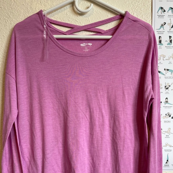 Strappy long sleeve shirt. NWOT. - Picture 2 of 6